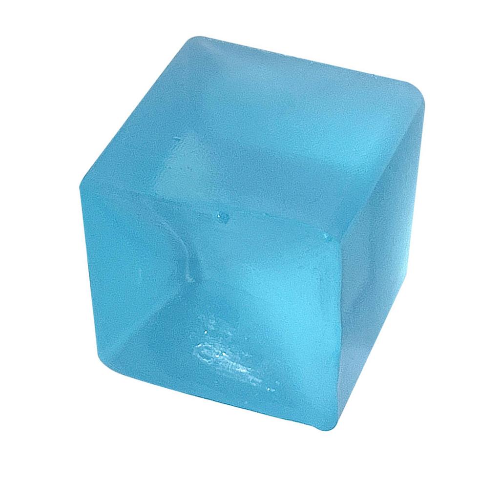Squeeze Ice Block Toy Miniature Simulation Blue Ice Block Stress Reilef Summer Reusable Squeeze Toy