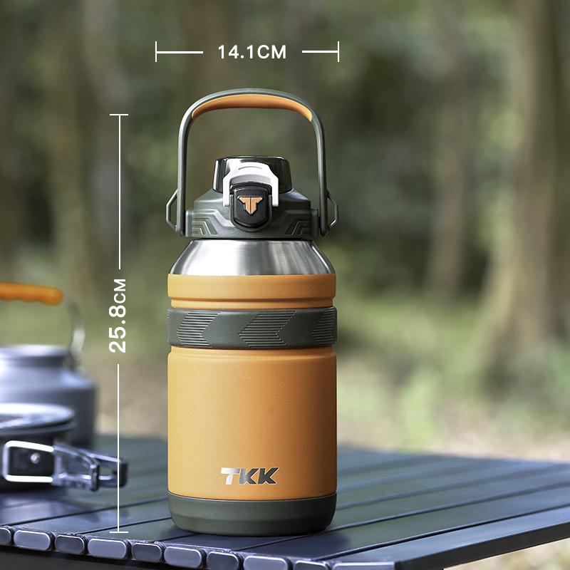 Large Capacity Cold Thermal Thermos Tumbler Stainless Steel Insulated Coffee Water Bottle Insulation Flask Pot Travel Mug