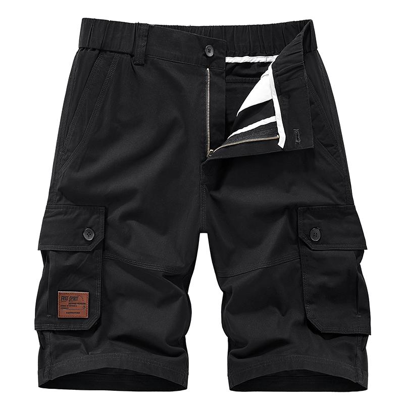 

Outdoor Urban Functional Sports Casual Zipper Workwear Shorts Men s Five Quarter Pants M