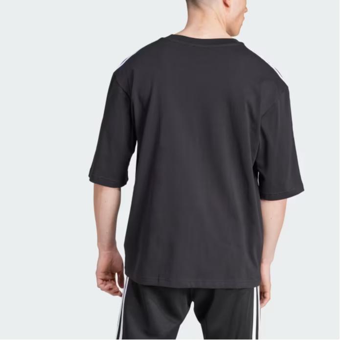 Adidas Adicolor Oversized Tričko Černé Pánské Streetwear IZ1832