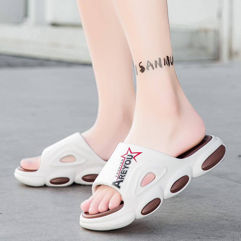 22 new slippers sandals platform outer wear beach shoes summer tide college slippers