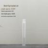Acrylic Agarwood Incense Holder: Transparent Tube with Large Capacity for Storage