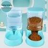 Automatic Pet Water & Food Dispenser Set - 3.5L Capacity for Cats & Dogs
