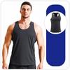 Male Running Vest Sleeveless Jacket Compression Shirt Quick Drying Sports Singlet Fitness Gym Training Tank Tops M L XL XXL 3XL 4XL