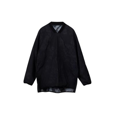 FW22 Letter And Number Logo Embroidered V-Neck Pullover Long Sleeve T-Shirt Men Tops Black HN1978