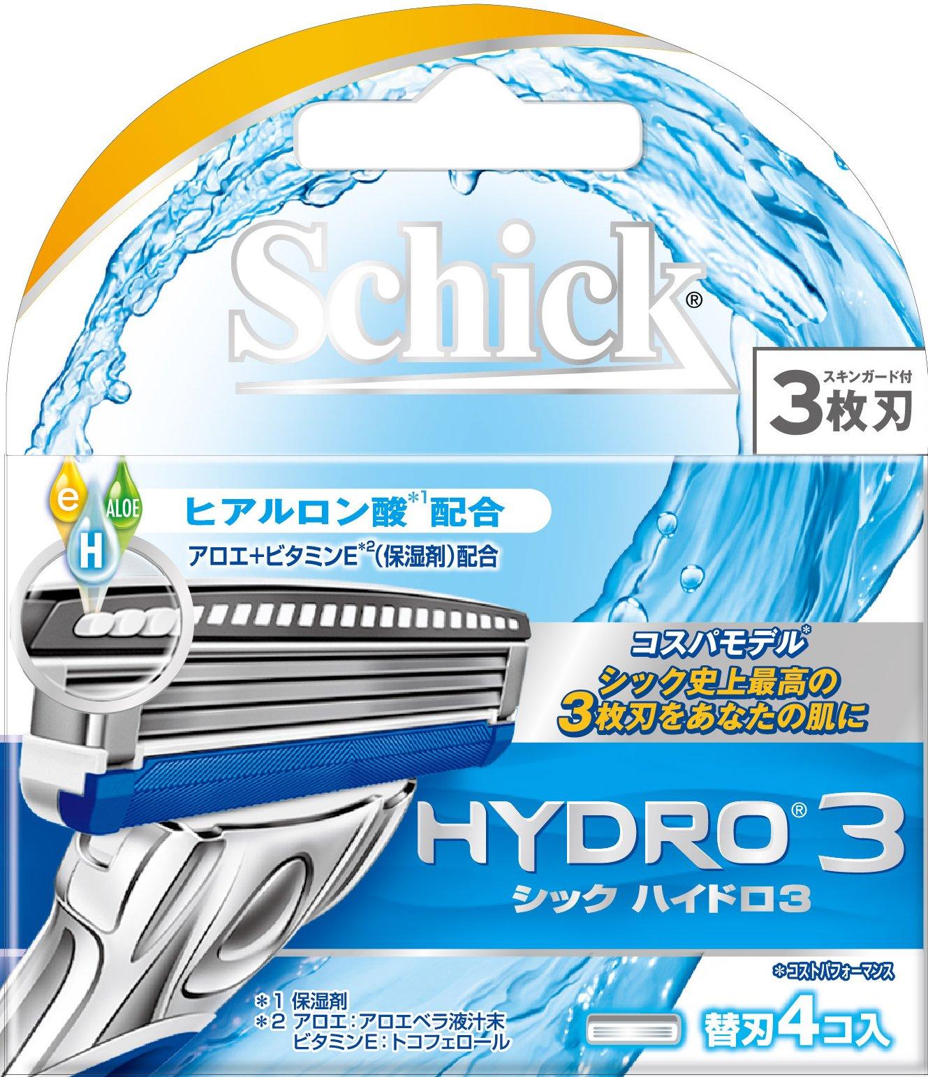 

Schick Hydro 3 Replacement Blades (4 pieces)