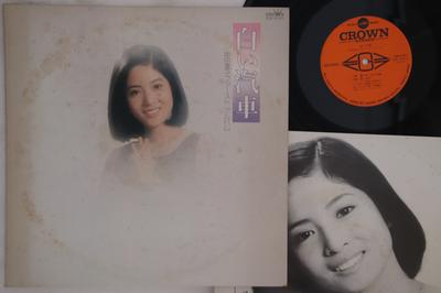 LP Record YOSHIKO NAKADA  Shiroi Kisha GW6180 CROWN 1976 Japan Japanese EnkaTraditional Used