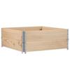 Plant Box 100x100 cm Solid Pine Wood
