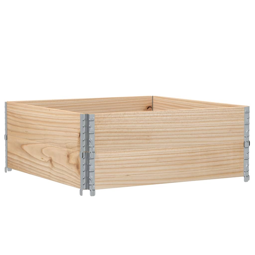 Plant Box 100x100 cm Solid Pine Wood