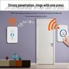 Smart Long-Range Wireless Doorbell for Elderly and Home Use with Music Alerts