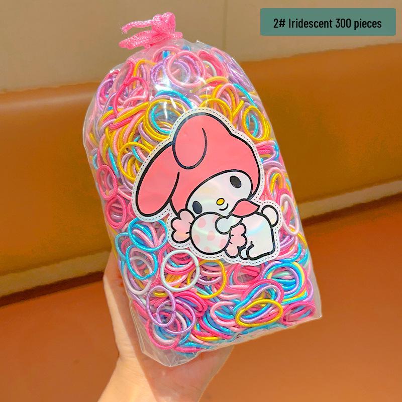 No-Damage Elastic Hair Ties for Girls - High Elasticity Accessories