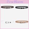 Classic Genuine Leather Belt For Women With Alloy Buckle For Casual And Work Outfits