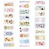 Scrapbooking Decorative Tape Glittering Cutout Cartoon Tape For Scrapbooking Journal Water Bottle Phone Case Wrapping