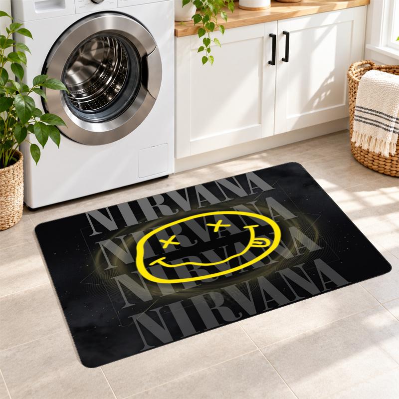 Flannel Kitchen Mat Nirvana Soft Area Rug Non Slip Floor Carpet Home Decoration