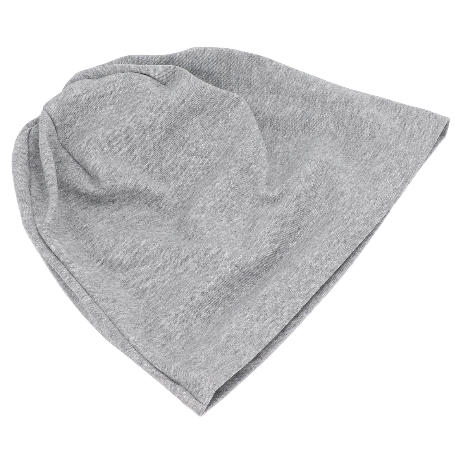 

Шапка EMF Хлопковая Шапка-Бини Свободного Покроя Защита от ЭМП Шапка-Бини Модный Аксессуар для Мужчин Женщин Светло-Серый