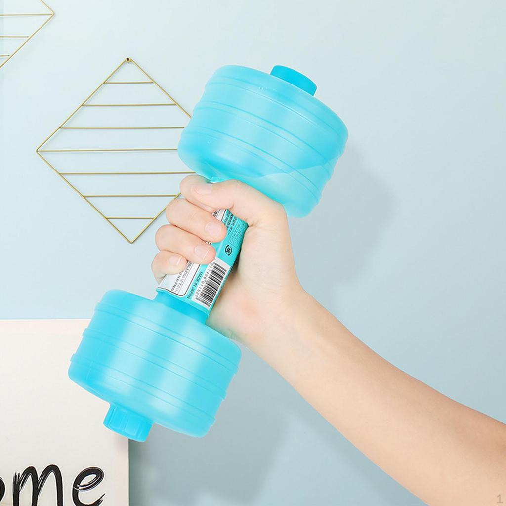 Bærbar Hantel Treningsutstyr med Dobbelt Lokk for Kontortrening 10 tommer Lang Multifunksjonell 1 kg