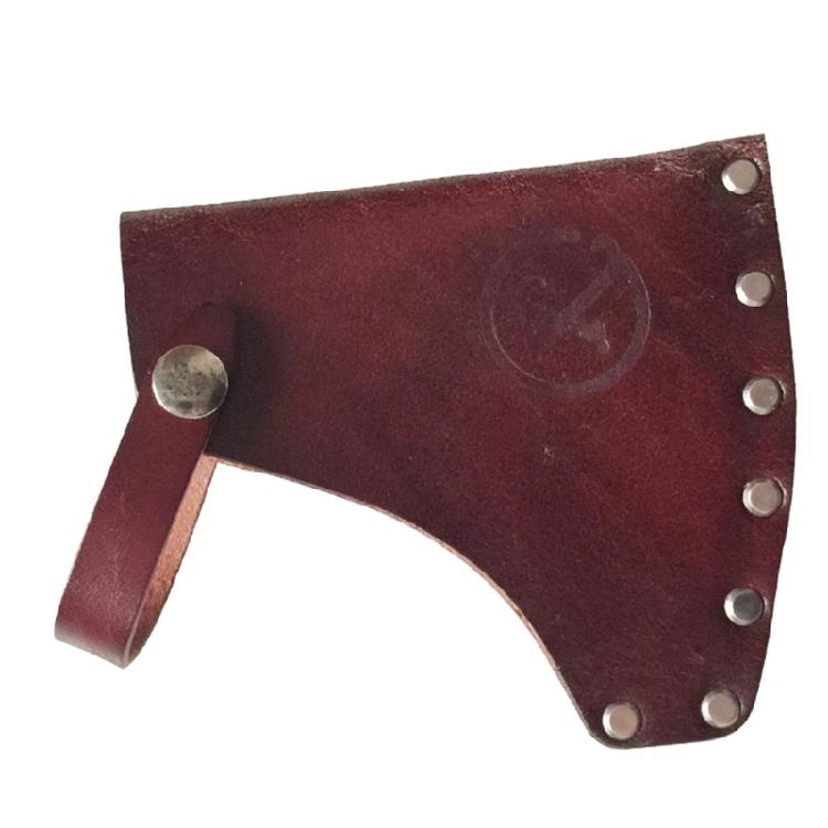 Portable Axes Head Sheath Protectors PU Leather Axes Head Cover Outdoor Hatchets Sheaths Axes Holsters Easy to Use