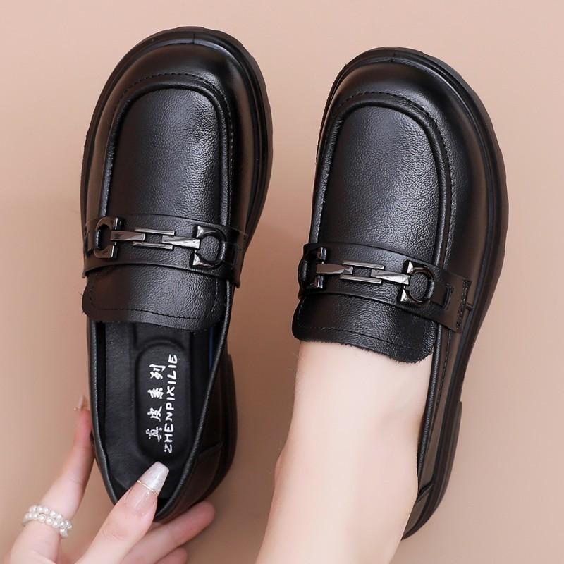 Мягкие лоферы из коровьей кожи первого слоя Ld — фото 8