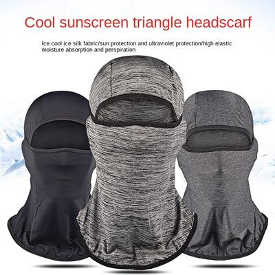 Cooling Neck Cycling Balaclava Hiking Scarves Face Cover Summer Full Face Cap Sport
