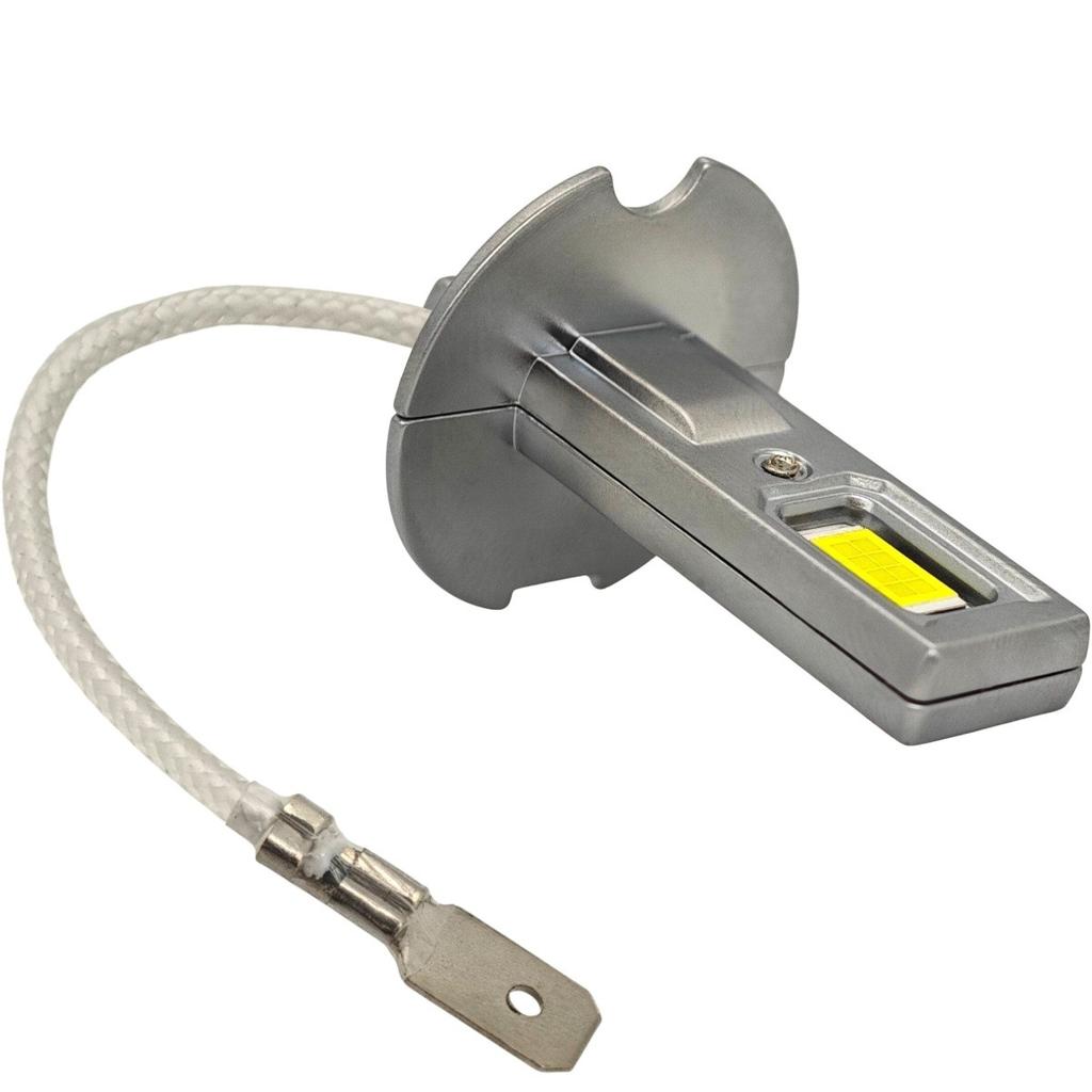 2 piezas H3 LED bombilla 9V-16V CANBUS 4000lm blanca potente