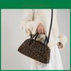 Vintage Stilvolle PU-Leder Kissen Tasche Schicke Umhängetasche Achseltasche Für Modefans