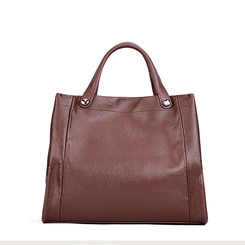 Women's Soft Cow Leather Shoulder Bags Female Retro Popular Real Cowhide Crossbody Bag Ladies Fashi Luxury Designer Handbags