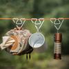 1PC Outdoor Camping Stainless Steel Hooks Multi-Function Non-Slip Ultra-Light Triangular Hooks Camping Accessory