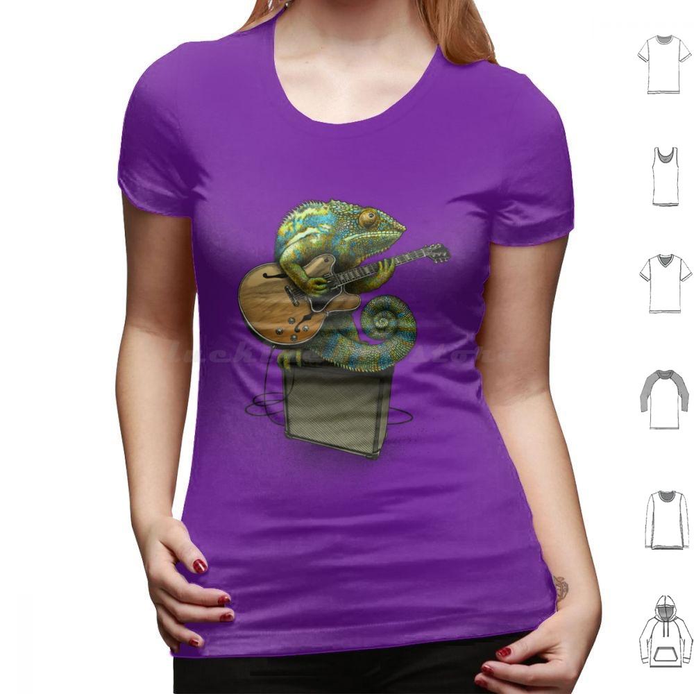 Chameleon Plays The Blues Plus A Few Other Colors Essential T Shirt Big Size 100 Cotton Chameleon Plays The Blues Plus A