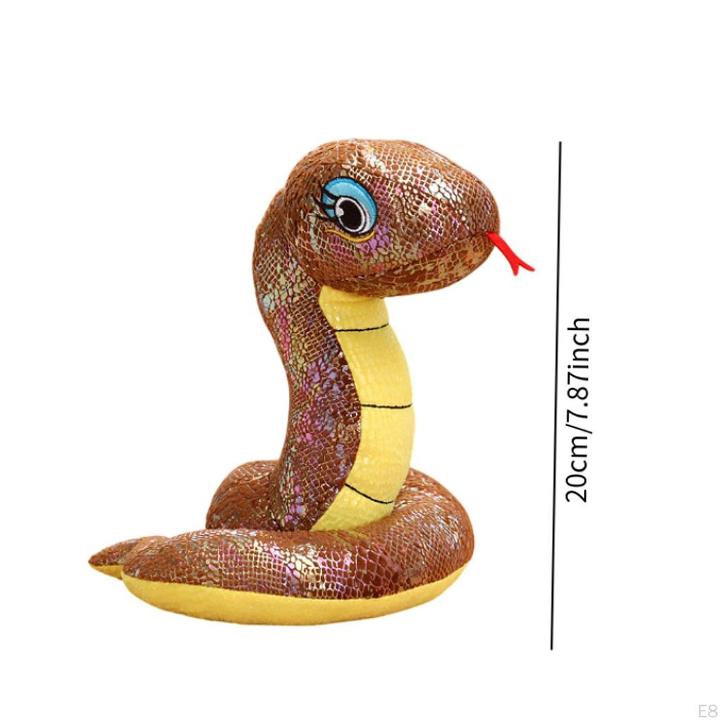 Snake Stuffed Animal Plushie Home Decoration Plush Toy Doll for Halloween