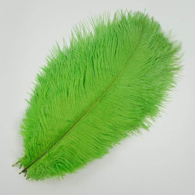 10Pcs/Lot New Colored Ostrich Feathers for Crafts White Black Feather Decor Table Centerpieces Jewelry Handicrafts Decoration