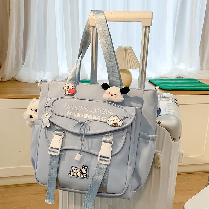 Schoolbags Children Elementary School Girls Junior High School College Students Two Piece Set of Large Capacity Backpacks