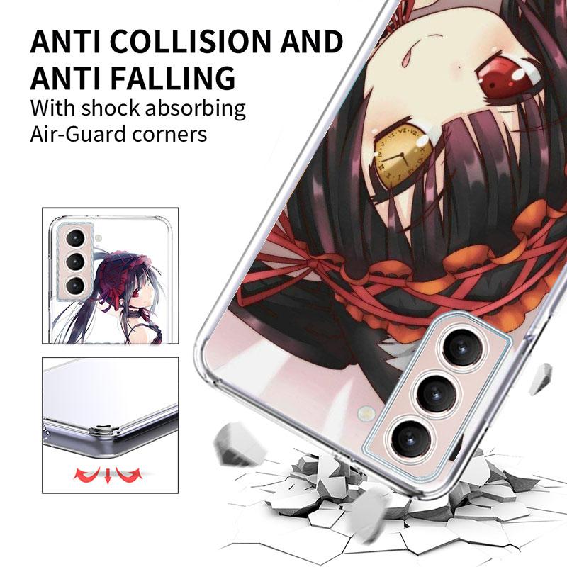 Date A Live Tokisaki Kurumi Phone Case For Samsung A16 A26 A36 A56 A17 A15 A25 A35 A55 A14 A24 A34 A54 A04S A05S Galaxy Note 20