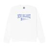 FINE BOYS Featured Trainer Pennant Crew Neck Sweatshirt Heavyweight WT L [New Balance] (MT43950) (White)