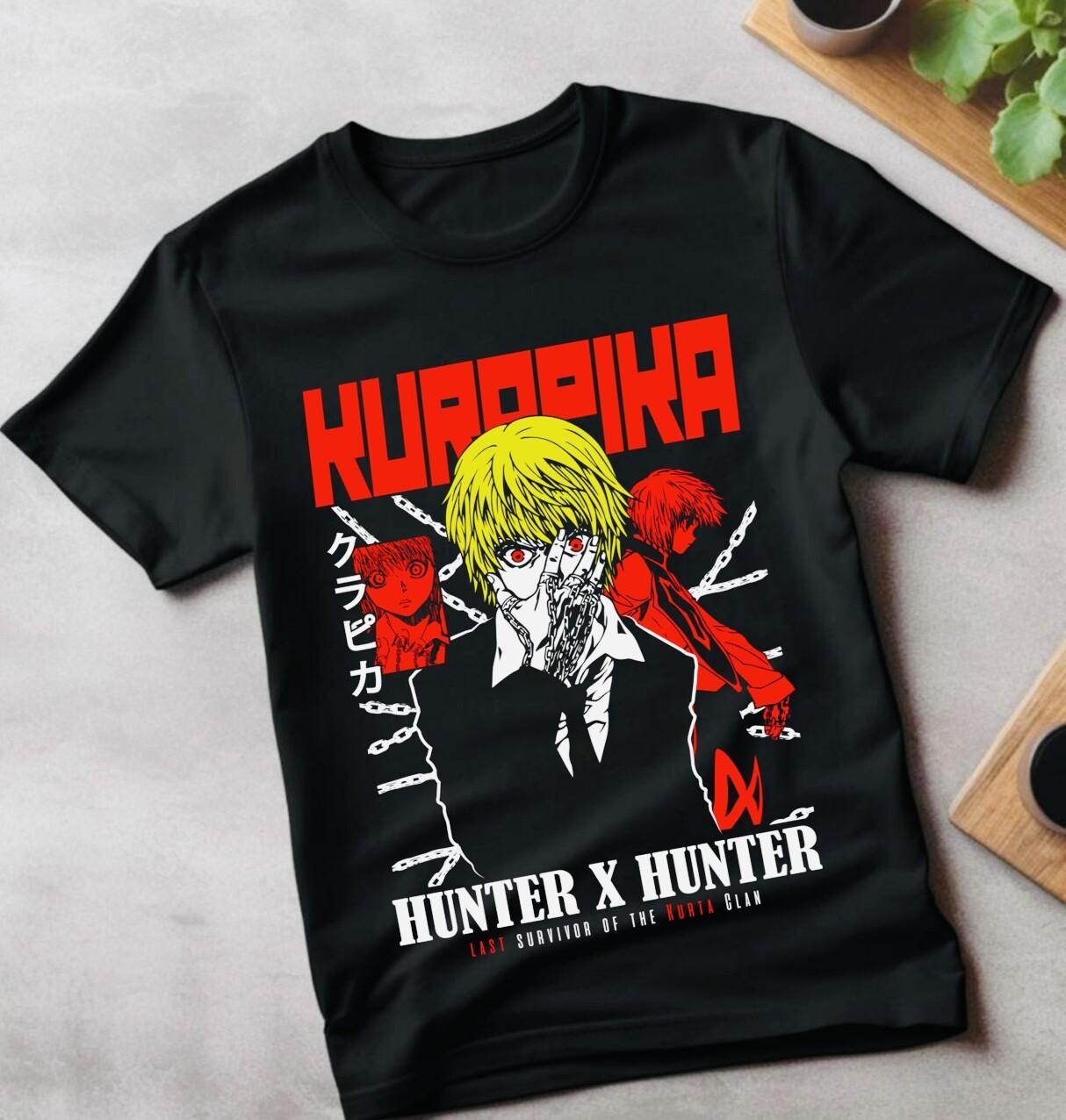 

Chrollo Lucilfer T-Shirt Mens Womens Tees Top Hunter X Hunter HXH Anime Graphic Tee gift L