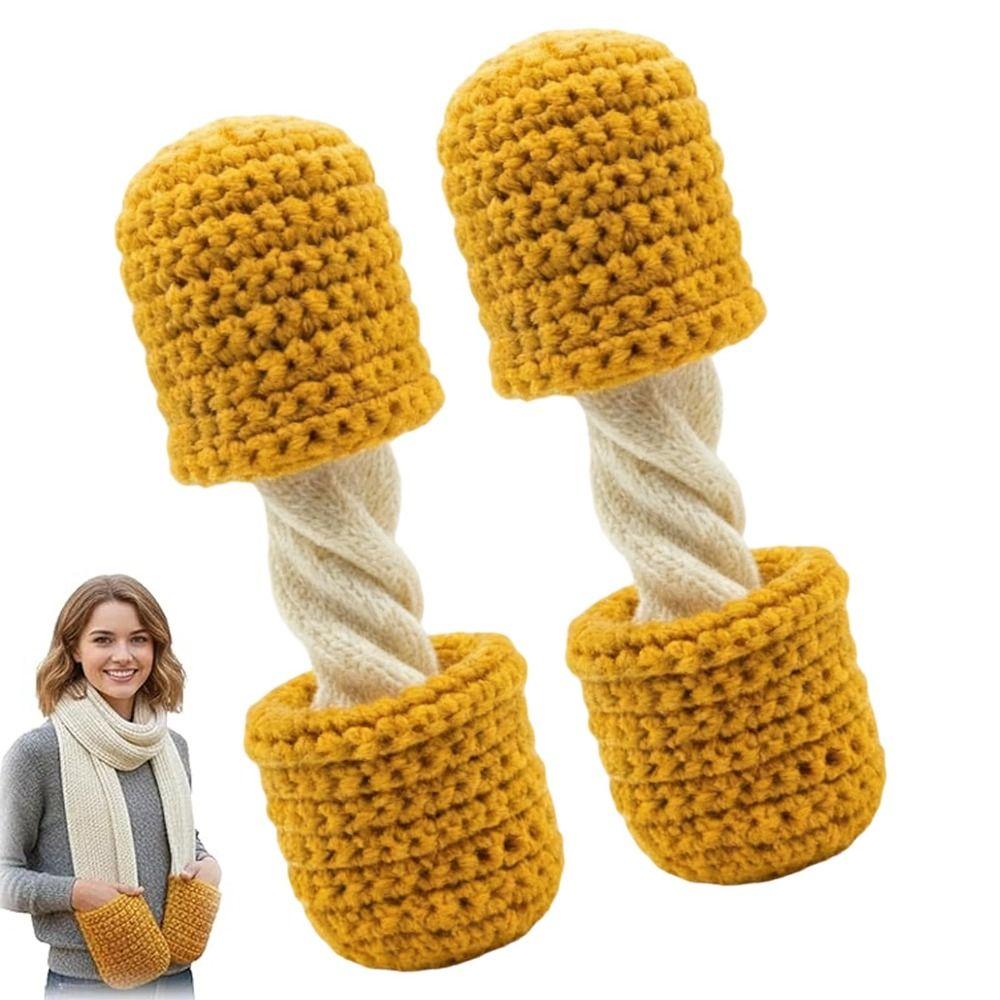 Windproof Mozzarella Stick Scarf Cute Long Neck Scarves Unisex Thermal Neck Warmer Cheese Lovers