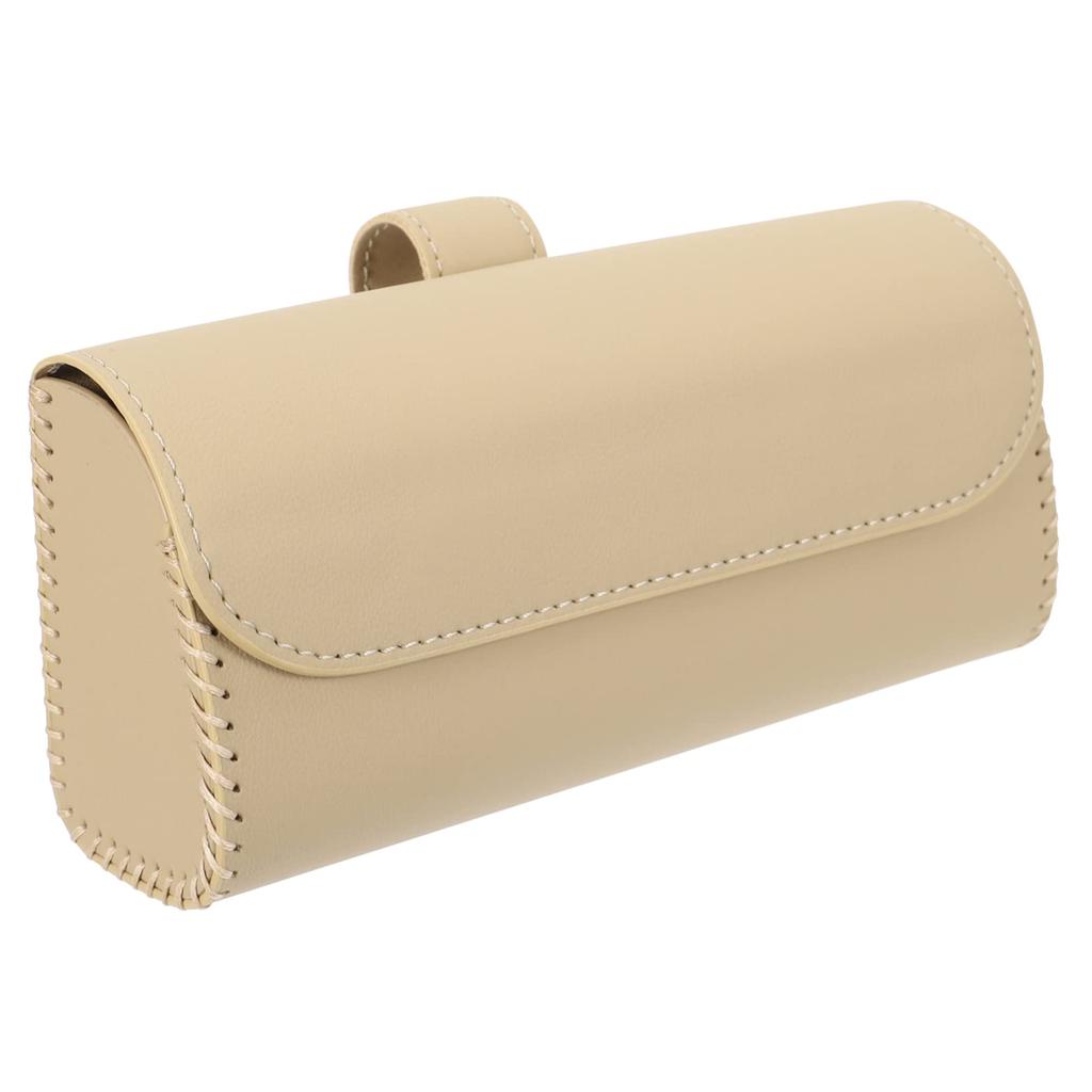 PAMINGONO Box Glasses Case Glasses Organizer Car Eyeglass Container Car Sunglasses Glasses Case Glasses