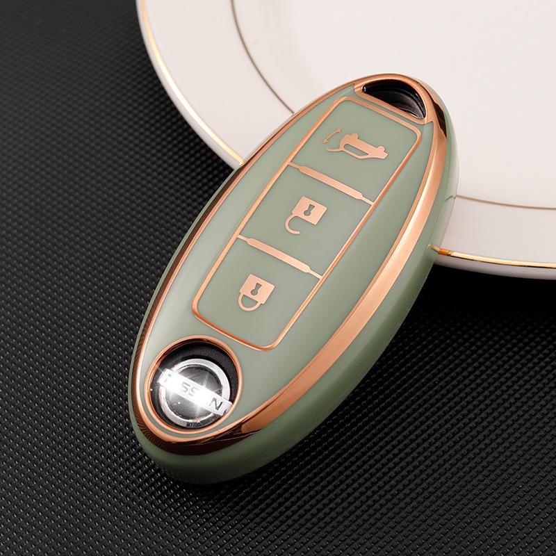 Nissan Key Shell sprādze priekš Sylphy, Teana, Qashqai, X-Trail, Kicks, Tiida, Bluebird