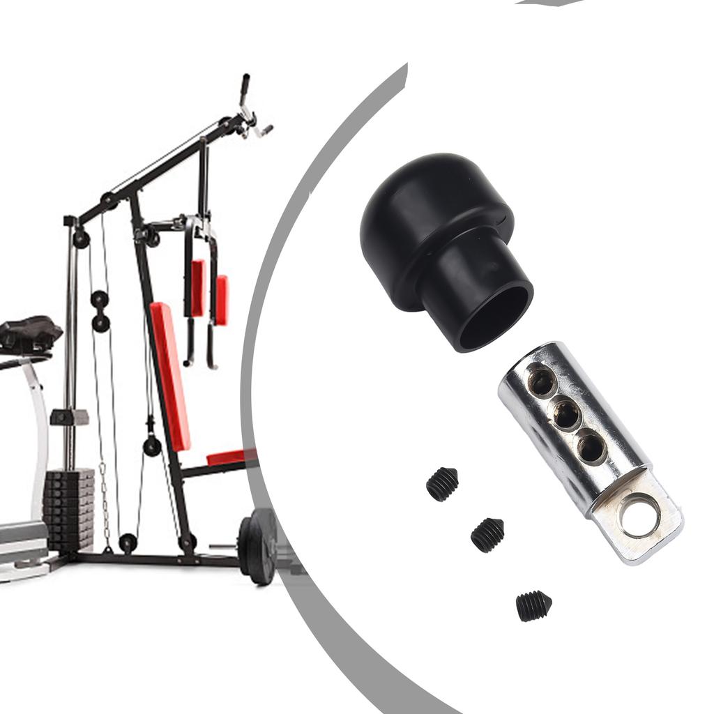Gym Machine Cable Stopper Plastic+metal Portable 1 Set