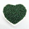 450g/Beutel 2mm 3mm 4mm Effekt der Silberfarbe Gefütterte Charms Glas-Samenperlen DIY Armbandperlen für Schmuckherstellung Zubehör