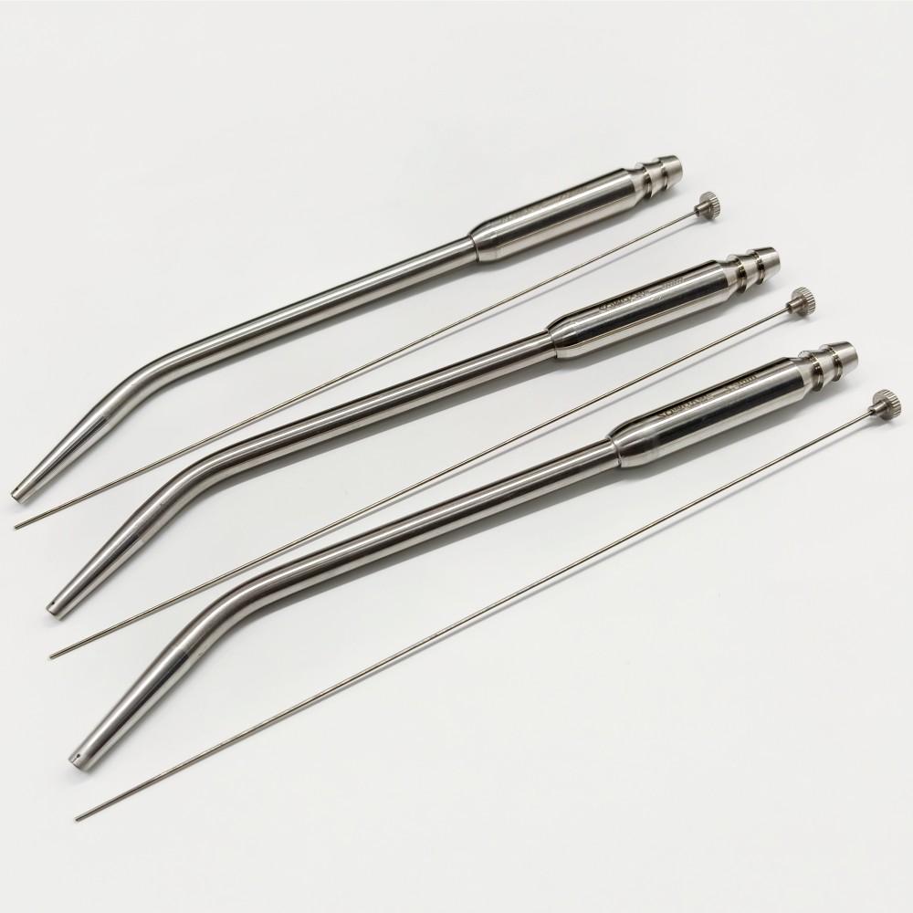 Hochwertiger Dental-Sauger mit starker Saugkraft, Saugschlauch, Saugnapf, Dredge-Suite, Edelstahlspitze mit Loch für Zahnchirurgie