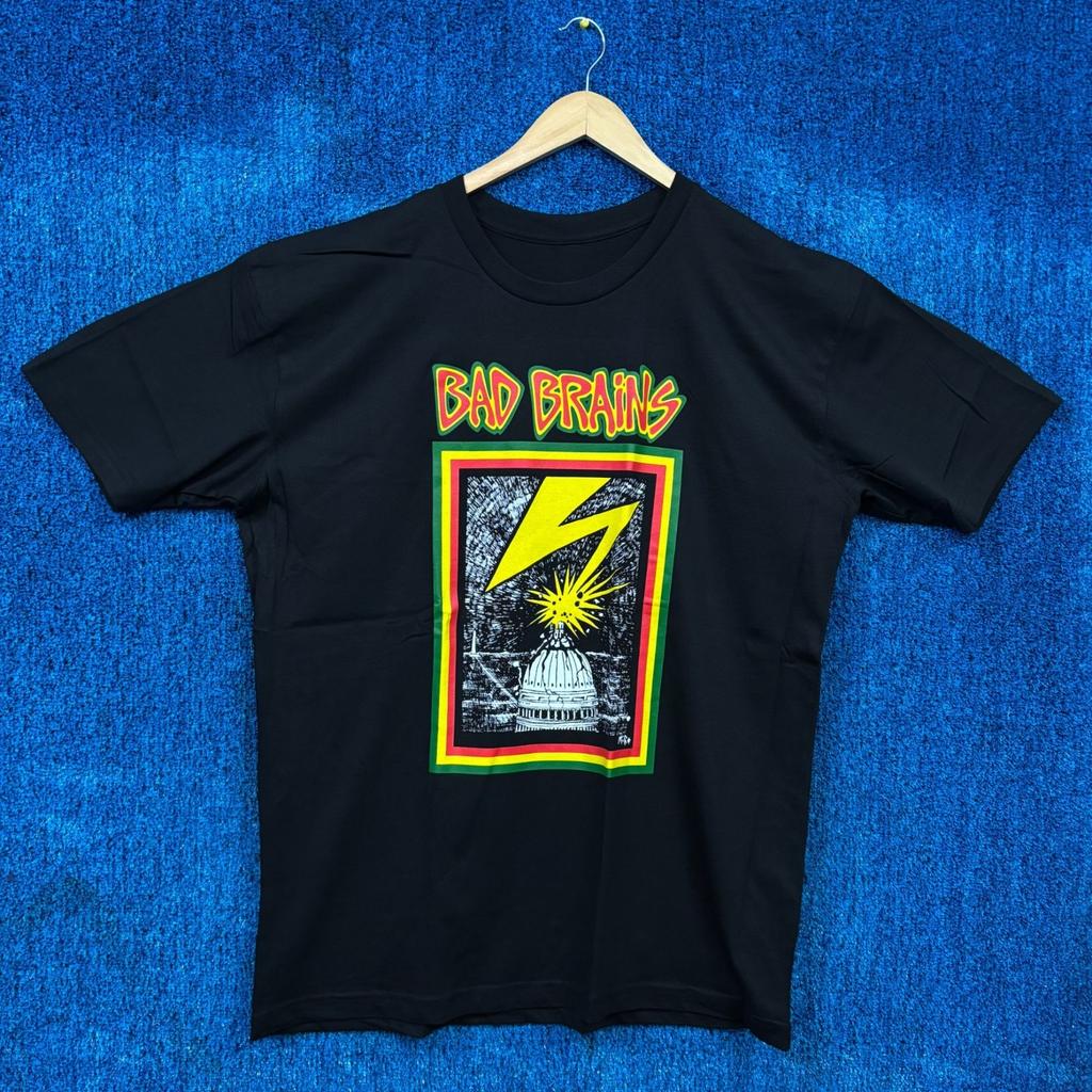 Bad Brains Self-titled Album Cover Hardcore Punk Band Tee XL Unisex T-Shirt