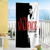 Scarface Style Beach Towel Soft Durable Quick-Dry Comfortable Lightweight Portable for Swimming,Beach,Camping, Travel, Beach Accessories,Gym