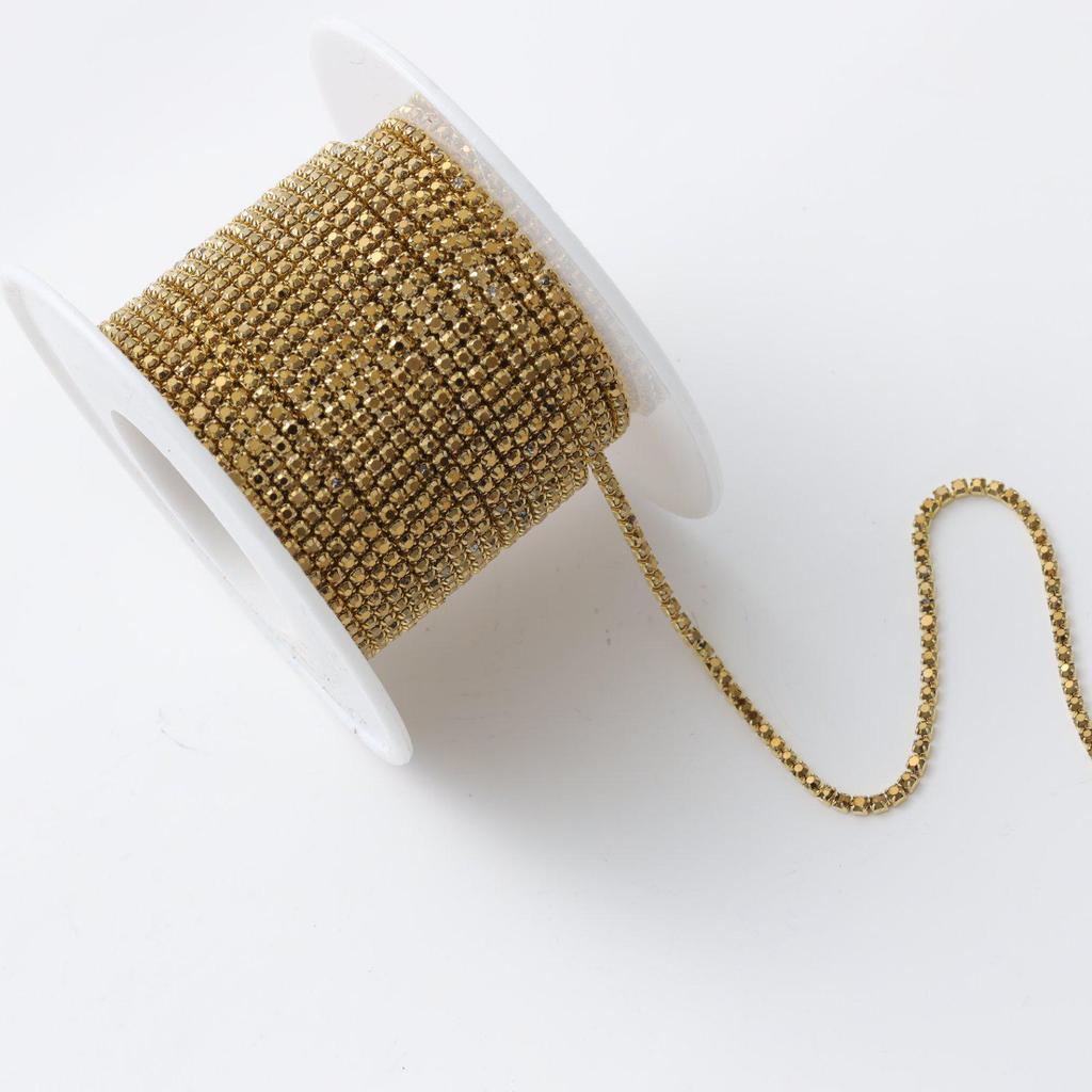 New Electrophoretic Color Rhinestone Claw Chain for DIY Projects