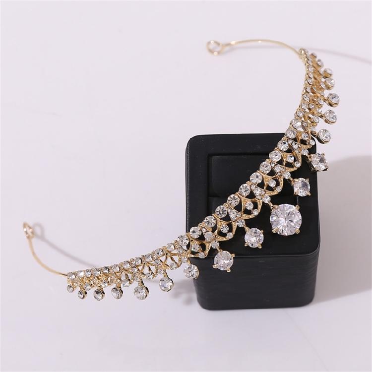 Crystal Crowns Tiaras Wedding Bridal Hair Jewelry Accessories Girl Woman Princess