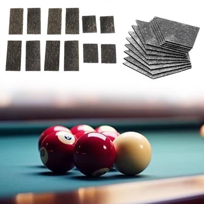 12x Billiard Pool Table Cushion Facings Billiards Supplies Rail Bumpers for Home Game Sports Practice Training Beginners