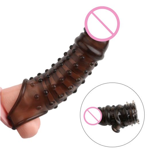 Cock Ring Elastic Lengthened Portable Penis Corrector Lock Ring for Sex