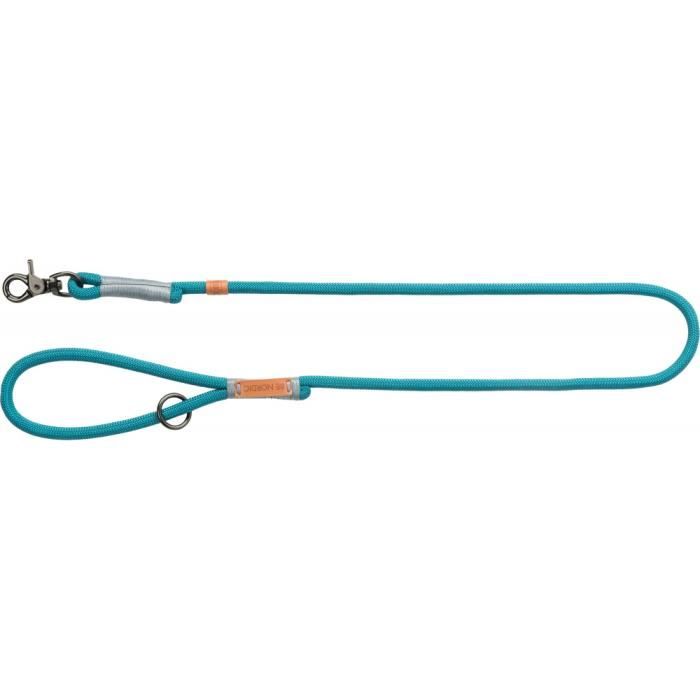 Laisse - TRIXIE - BE NORDIC - Nylon - 1,00 m - Pétrole/Gris clair - S/M