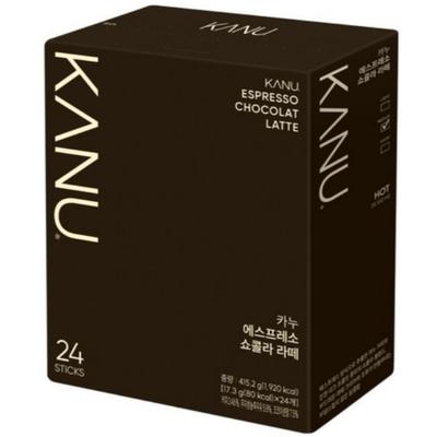 Kanu Espresso Chocolade Latte 17,3g X 24 Stuks
