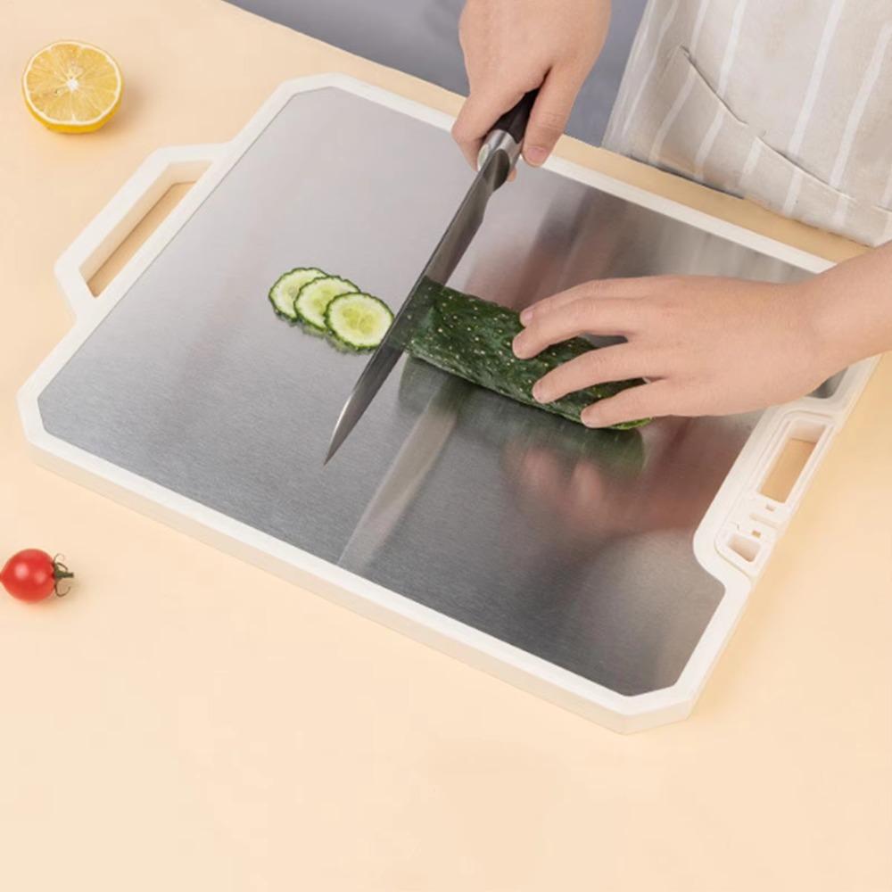 With Grinding Area Double-sided Cutting Board Rotatable Design Chopping Block Restaurant
