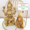 Crystal Rhinestone Necklace Hinduism Ganesha Elephant Head God Powerful Success Wealthy Love Amulet Jewelry Vintage Gifts Protect Health Lucky Rich